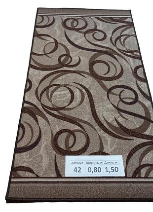 Ковер на войлочной основе dinarsu print 25s 0.80х1.50 м