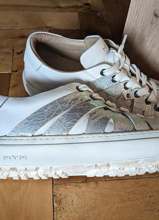 Шкіряні італійські кеди nym