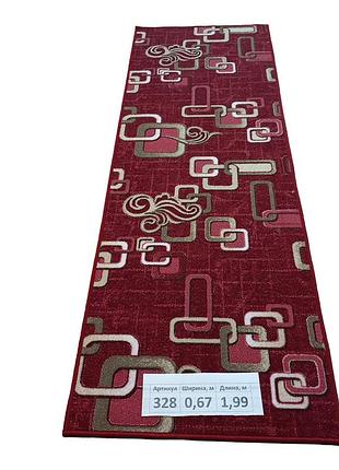 Килим на повстяній основі dinarsu print 127s 0.67х1.99 м