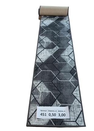 Килим на повстяній основі dinarsu print 191s 0.5х3.00 м