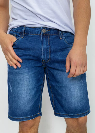 Джинсовые шорты мужские, цвет синий, 244r5a-078