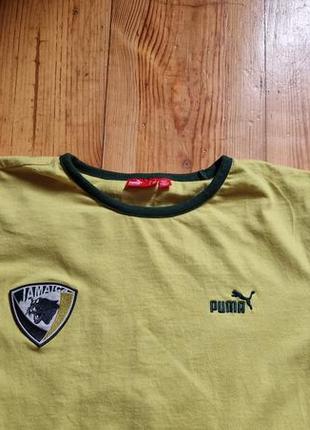 Фирменная хлопковая футболка puma,оригинал, размер m-l.3 фото