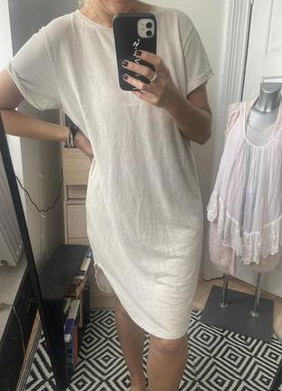 Новое платье футболка h&m с замком на попе:) m-l