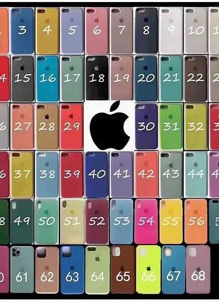 Full silicone case на iphone 12 pro max / силіконовий чохол для айфон / закритий низ 2