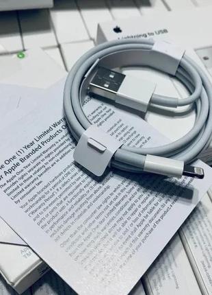 Кабель lightning to usb 1m original oem для iphone / кабель для айфона зарядка