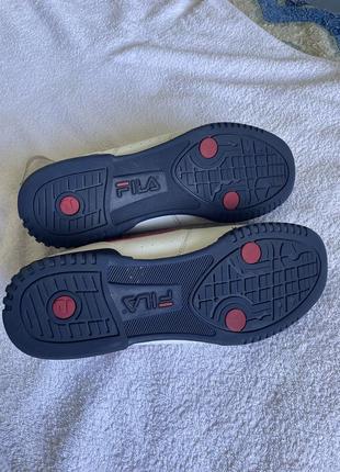 Кроссовки кеды мужские fila кожа