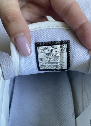 Кроссовки кеды мужские fila кожа