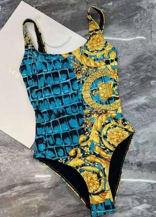 Брендовый купальник в стиле versace