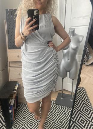 Плаття міді chloe люкс бренд