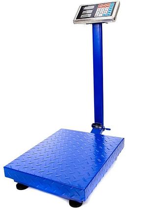 Торгова підлогова вага до 150 кг, платформа 30х40 см.