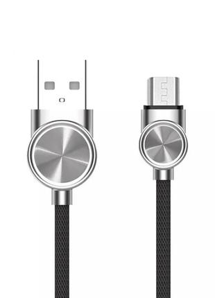 Usb кабель kaku ksc-127 usb - micro usb 1.2m fast charging 3.2a - black