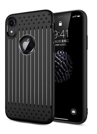 Чохол накладка primo shell tpu для apple iphone xr - black
