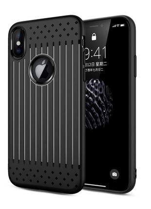 Чехол накладка primo shell tpu для apple iphone xs max - black