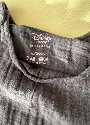 Мусліновий ромпер|primark|3-6m 3