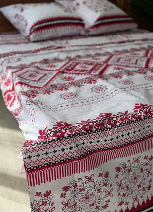 Комплект постільної білизни бязь-люкс, вишиванка