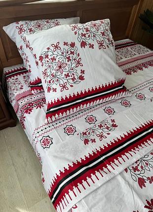 Комплект постільної білизни бязь-люкс, вишиванка