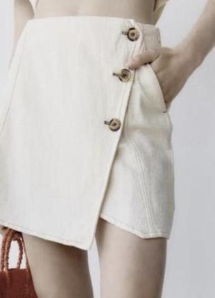 Cпідниця на запах zara
