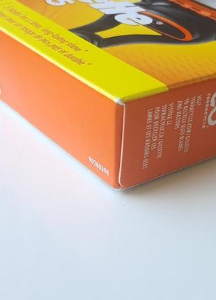 Леза gillette fusion 5 касети для станків gillette. упаковка містить 8 шт картриджів, оригінал з сша3 фото