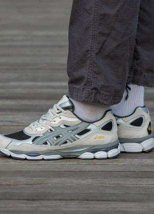 Чоловічі кросівки  asics gel nyc grey