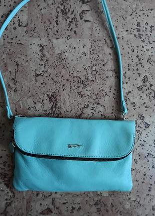 Paul costelloe шкіряна крос боді сумка