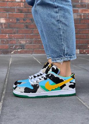 Женские кроссовки nike dunk low x ben & jerry’s 37-38-39-40-416 фото