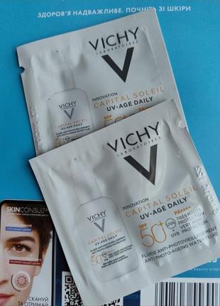 Флюид солнцезащитный vichy антивозрастной
