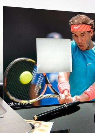 Зеркало декоративное "рафаэль надаль. rafael nadal" фанатам тенниса украшение, подарок...