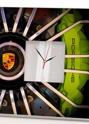 Стильные настенные часы "porsche. порше"