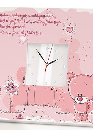 Настенные часы "для любимой." креативный handmade подарок для влюбленных в спальню, годовщина свадьбы