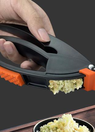 Часникодавка multifunctional garlic presser очищувач для овочів tktk