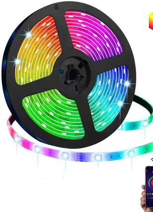 Smart led лента rgb светодиодная smart led strip lights aurora x rgb-подсветка...