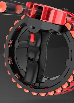 Іграшкова зброя growler bullet-gunsoft автоматичний бластер на 28 зарядів іграшковий кулемет від акумулятора tktk