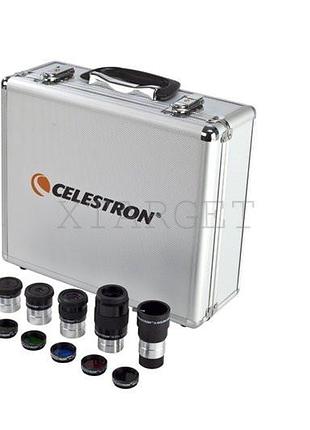 Набор окуляров и фильтров celestron 125