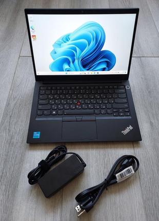 Ноутбук lenovo thinkpad e14 g2 14"/ intel core i5-1135g7 8gb/256gb intel uhd graphics windows 10pro.