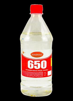 Розчинник для розрідження продукції "sadolin, tikkurila, helios" покраско 650 1 л (без прекурсорів)