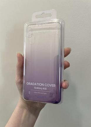 Samsung galaxy a10 оригинальный чехол samsung gradation cover