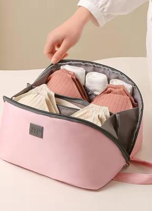 Органайзер для нижньої білизни, сумки для зберігання бюстгальтерів з ручкою тканинна сумка для зберігання tktk