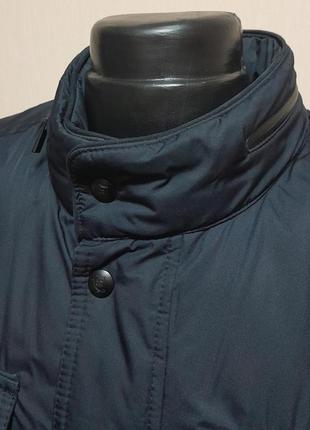 Шикарная куртка тёмно - синего цвета massimo dutti made in vietnam, 💯 оригинал4 фото