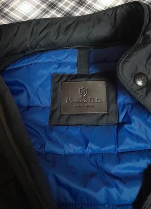 Шикарная куртка тёмно - синего цвета massimo dutti made in vietnam, 💯 оригинал7 фото