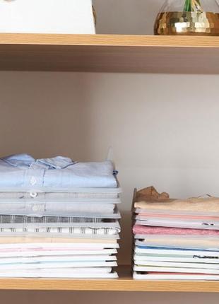 Органайзер для хранения одежды fold pot органайзер футболок и рубашек tktk
