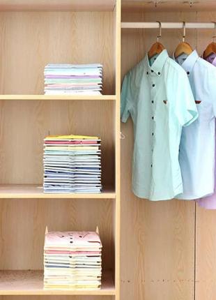 Органайзер для хранения одежды fold pot органайзер футболок и рубашек tktk