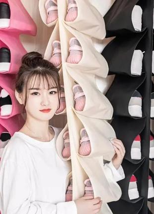 Подвесной органайзер  для хранения  обуви и сумок подвесной карманный органайзер tktk