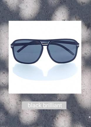 Unisex uv400 о_чатки глянцю чорний unisex "black brilliant" іміджієві, сонцезахисні, унісекс універсальні глибокий glossyblack
🔎 #о_очки #о_окуляри
