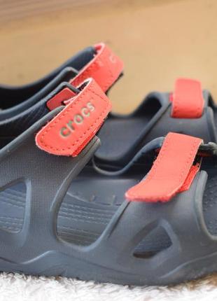 Шлепанцы шлепки сланцы сандали сандалии босоножки crocs кроксы j 2 р. 33/34 21 см6 фото