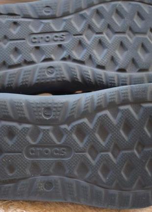 Шлепанцы шлепки сланцы сандали сандалии босоножки crocs кроксы j 2 р. 33/34 21 см8 фото