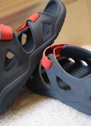 Шлепанцы шлепки сланцы сандали сандалии босоножки crocs кроксы j 2 р. 33/34 21 см9 фото