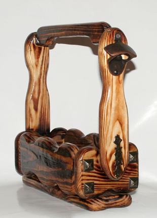 Переноска для 3х пляшок пива