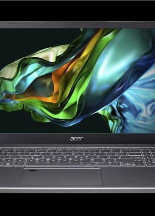 Ноутбук acer aspire 5 a515-58gm 15.6 fhd ips, intel i7-13620h, 32gb, f1tb, nvd2050-4, lin, сірий