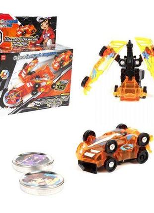 Уценка. машина-трансформер - при столкновении с монетой не раскрывается