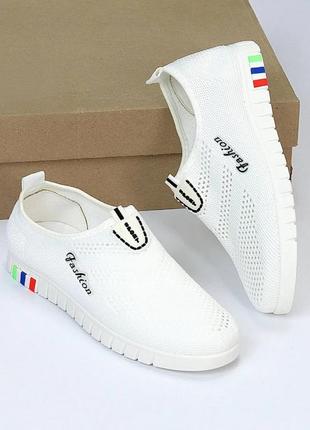 36-41 р. мокасини кеди кросівки текстиль